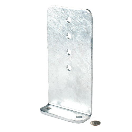 Heavy-Duty CE Smith Vertical Bunk Bracket - Trailer Bunk Bracket for Boat Trailer Accessories - 10" - 95-Degree Replacement Parts (10162GA)