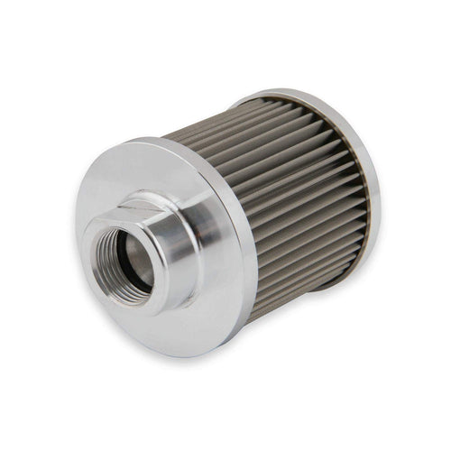 S.S. Mesh Earl's Filter, 12An Female Port, Clr