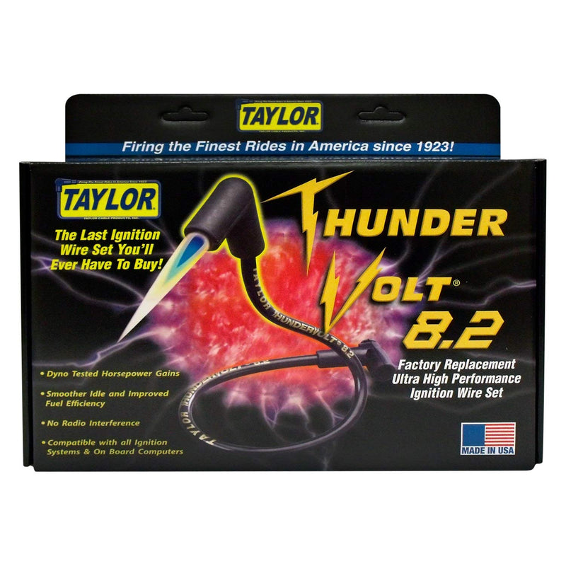 Thundervolt 8.2 Taylor Cable custom 6 cyl red