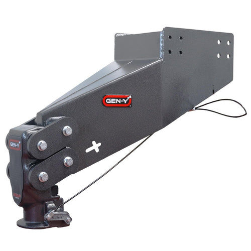 GEN-Y Hitch Fifth Wheel Rhino Pin Box with Gooseneck SnapLatch Coupler | 1,500K - 4.5K Pin Weight Range | 21K Towing Capacity | Compatable with 2 5/16" Gooseneck Ball