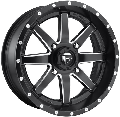 18x7 D538 MAVERICK, Bolt Pattern: 4x137/, Offset: 13, MATTE BLACK MILLED, set of 1