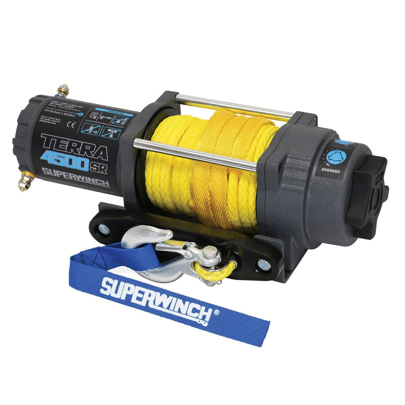 Winch 4500 lbs Roller Fairlead 50ft Synthetic