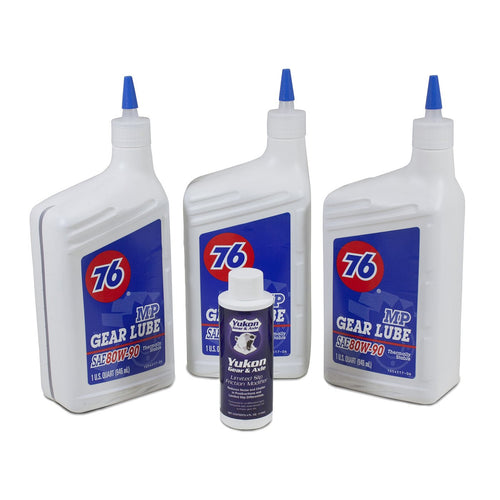 80W90 3 Qt. Conventional Gear Oil with Friction Modifier Additive