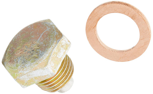 Magnetic Drain Plug Milodon 17000 1/2-20" Gold