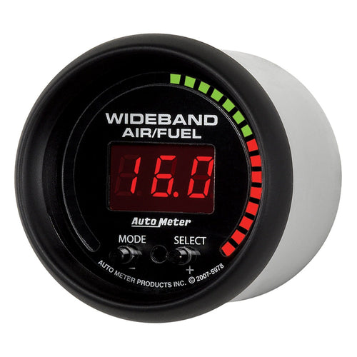 Auto Meter 2-1/16" Digital Wideband Air/Fuel Ratio PRO Gauge 5978 ES