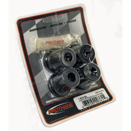 Rugged Ridge | Rear Suspension Leaf Spring Shackle Bushing Kit, Black | 1-802BL | Fits 1976-1981 Jeep CJ-5 & CJ-7