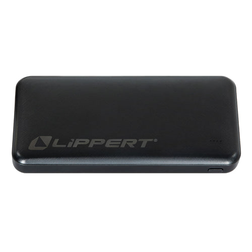 Portable Lippert Replacement 10,000 mAh Power Bank Battery Pack for Heated Camping Chairs with Charging Cord, Micro USB/Type-C Input, Two DC 5V 2A Outputs, Compact, Travel-Ready - 2024043405