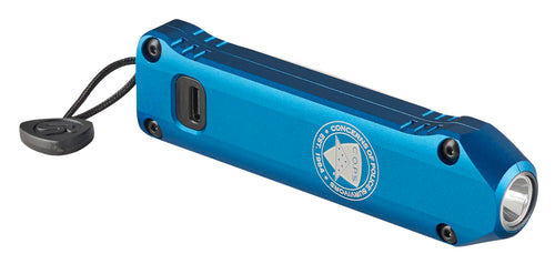 Wedge XT Streamlight 88825 500-Lumen 1,900-Candela Flat Everyday Carry Flashlight, Includes USB-Cable and Pocket Lanyard, Blue C.O.P.S. Edition