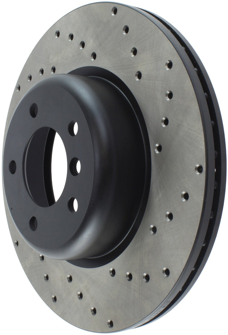 Sport StopTech Cross Drilled Brake Rotor 128.34104L (Front Left), 1 Pack