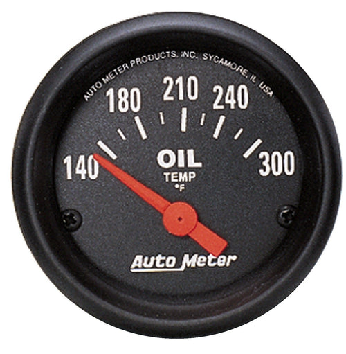 2639 AUTO METER Z-Series Electric Oil Temperature Gauge , 2 1/16"