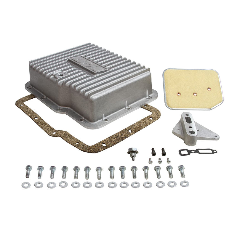 Cast Aluminum B&M 70280 Extra Depth Transmission Pan