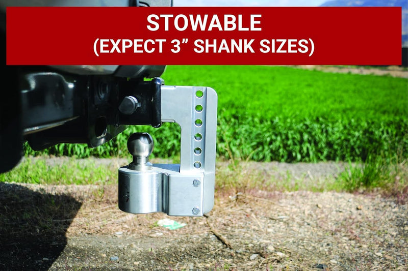 6in Weigh Safe Drop Hitch w/ 2.5in Shank