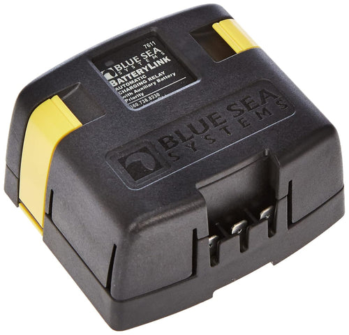 Blue Sea Systems AUTO CHARGE RELAY 7611 120A 12/24V, Black,Yellow