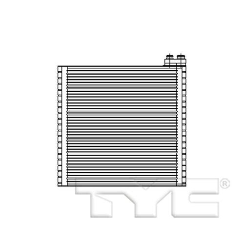 Replacement TYC 97212 Evaporator