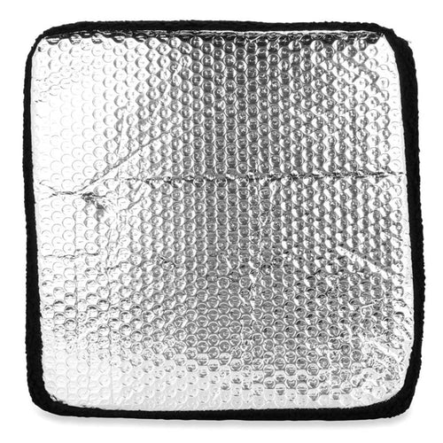 Camco 45196 Black-Out RV Vent Insulator with Reflective Surface, 14-Inch x 14-Inch, Black - Blocks The Sun's Damaging Rays - Reduce Heat Transfer and Increases A/C Efficiency