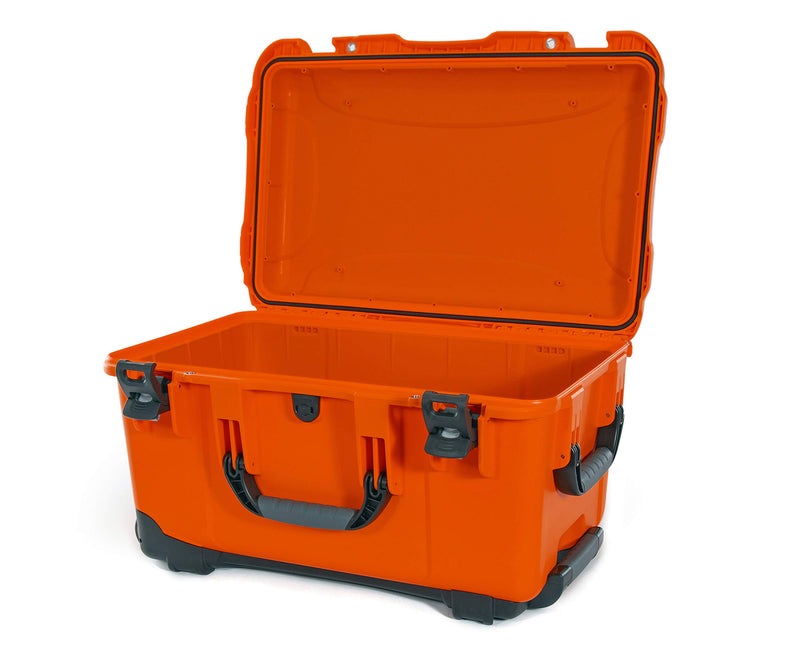 Waterproof NANUK Hard Case 938 with Wheels - Empty - Orange (938-0003)