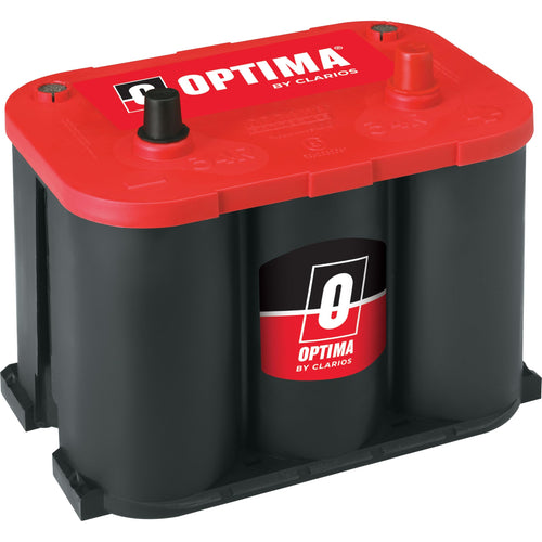 High Performance OPTIMA Batteries 34R RedTop Sealed AGM Car, Truck and SUV Starting Battery, 800 CCA, SAE Terminal, Maintenance Free, Versitile Mounting