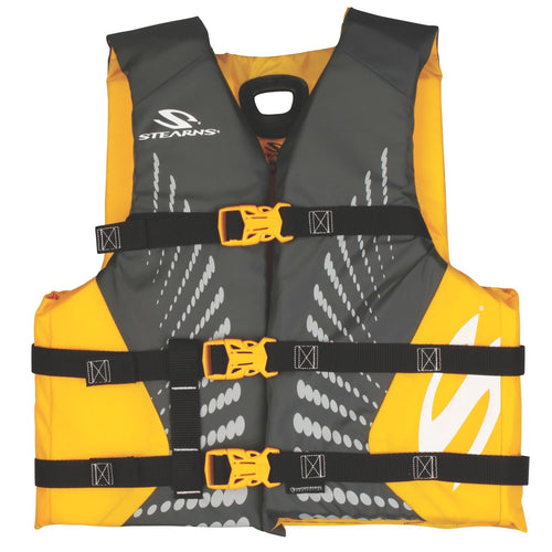 Kids STEARNS Antimicrobial Life Vest USCG Approved Life Jacket for 50-90 Pounds