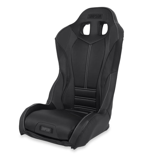 Black/Black Simpson Racing 107-304 Pro Sport UTV Seat