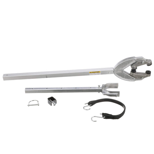 attwood Heavy Duty SP-424-ADJ-RB Transom Saver, Adjustable from 32 to 44 Inches, Heavy Duty Head, Roller and Trailer Mounts