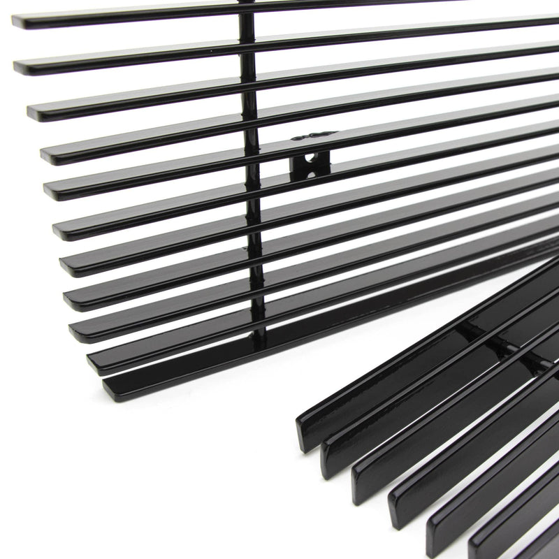 Silverado Compatible with T-Rex (2014-2015) 1500 Billet Grille for Chevrolet, Black, 2 Pc, Overlay - PN #21117B