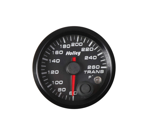 26-605 Holley Analog Style Transmission Temperature Gauge