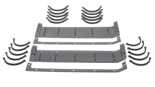 11093-10 SCE Gaskets Oil Pan Gasket for Small Block Chevy, (Dyno-Pack of 10)