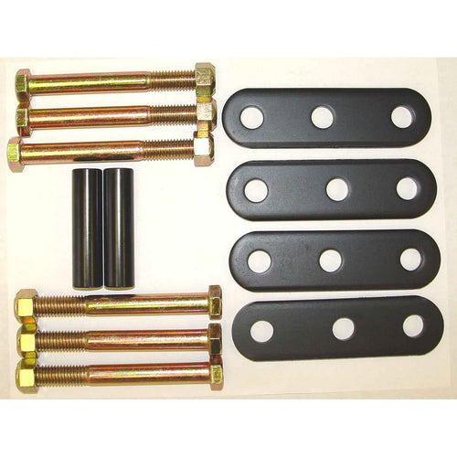 Rugged Ridge Suspension Leaf Spring Shackle Kit 18265.09, Rear, HD; 76-86 Jeep CJ