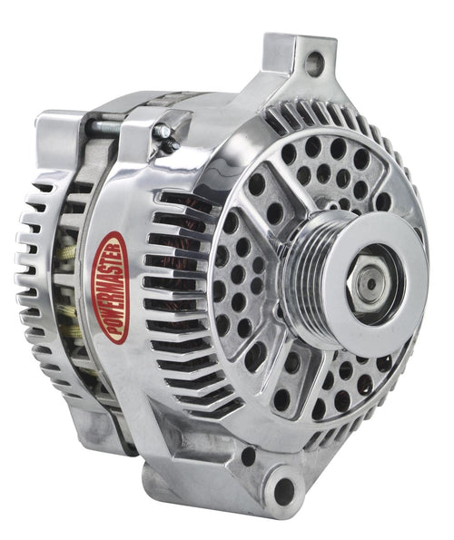 Alt Ford 3G Powermaster Polish 140A 6 grv Pulley Large Frame Str MTG Unthreaded MTG Ear OE Only VR