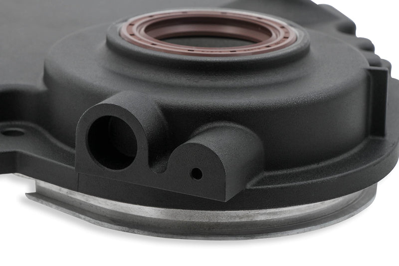 21-151 Holley Cast Aluminum Timing Chain Cover