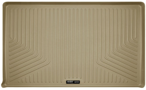 Husky Liners Cargo Liner Weatherbeater | Fits 2007-2017 Ford Expedition EL/Lincoln Navigator Behind 3rd Seat | 1-pc Tan - 23413