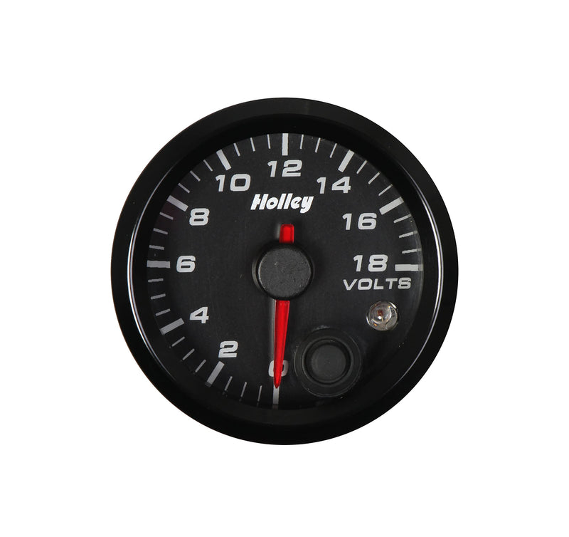 26-603 Holley Analog Style Voltage Gauge