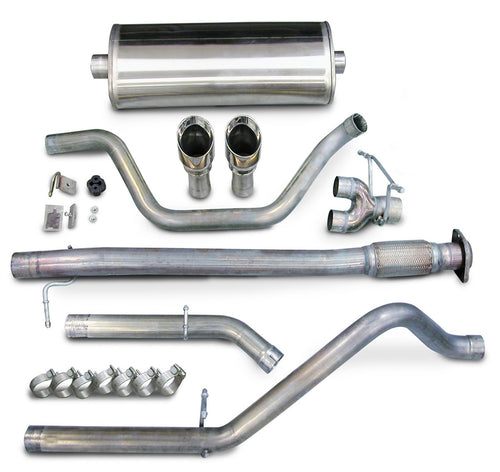 Touring CORSA 14196 Under Bumper Exit Exhaust System - Set of 2