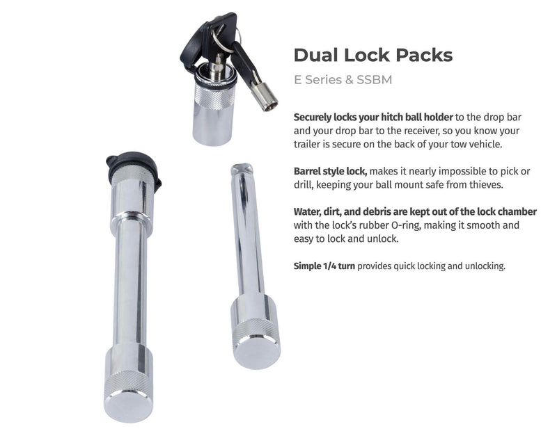 Flash Fastway 86-00-3660 E-Series Dual Lock Pack with 2 Keys