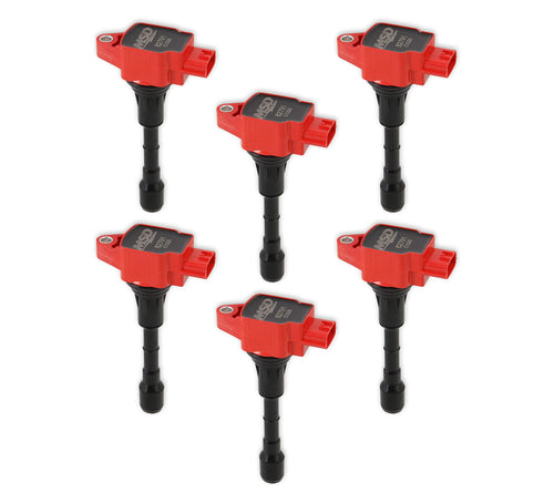 Blaster Series MSD 827916 Ignition Coils Red 6-Pack