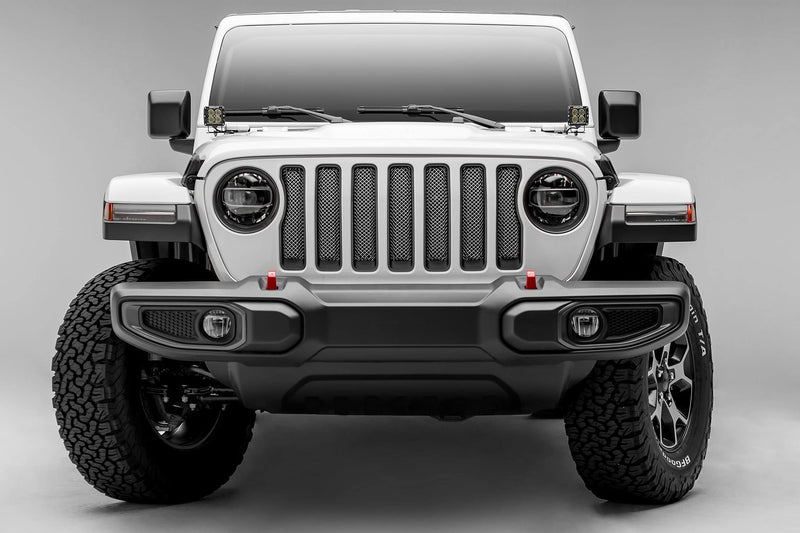 Jeep Wrangler Jl Sport Mesh Grille Compatible with T-Rex, 44493