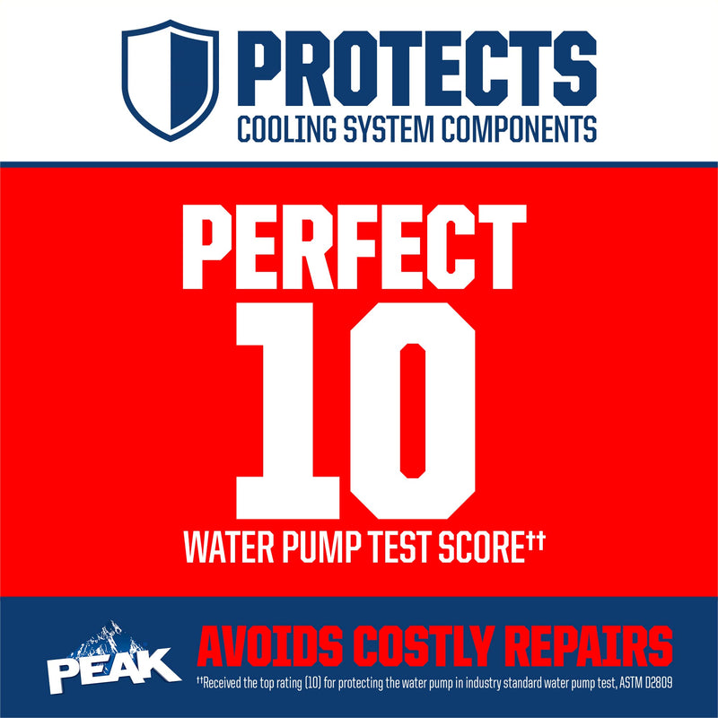 Antifreeze and Coolant PEAK Concentrate for All Engine Cooling Systems