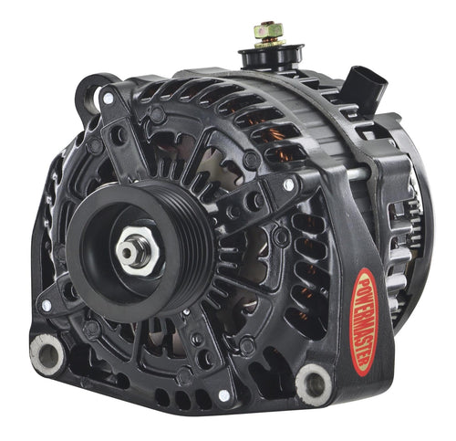 Alt GM Denso Powermaster Black 245A 6 Groove Pulley 1-Wire