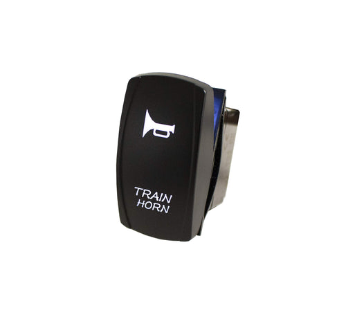 Rocker Switch Race Sport RSTHRSW with White LED Radiance - Train Horn