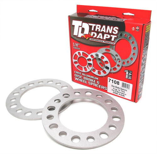 Trans-Dapt 7108 Performance Trans-Dapt Light-Duty Wheel Spacers
