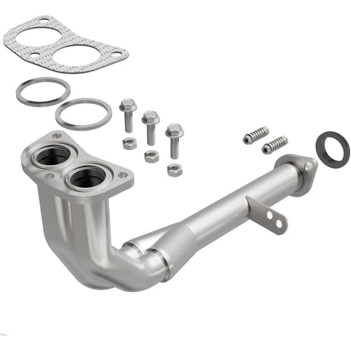 Replacement BRExhaust Front Pipe Kit 107-0014: Direct-Fit, Compatible with 96-00 Civic, EL 1.6L