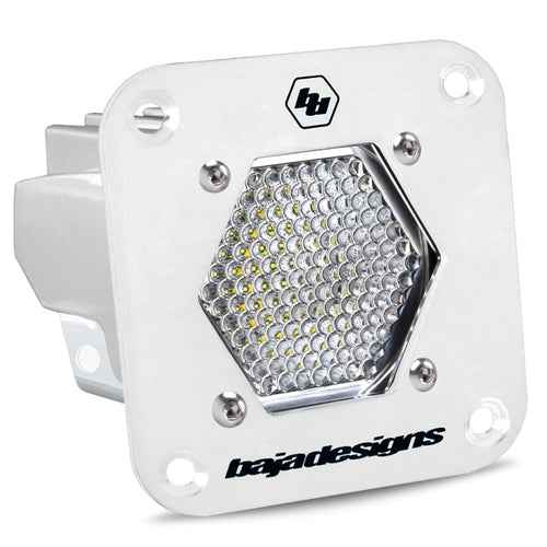 Flush Mount Baja Designs S1 White Auxiliary Light Pod - Marine Grade (Work/Scene)