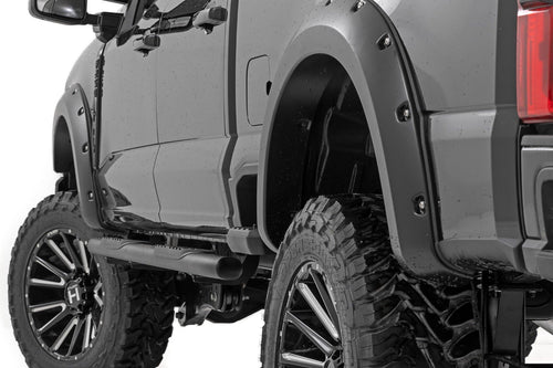 Pocket Fender Flares Rough Country for 2023 Ford Super Duty - F-F20231