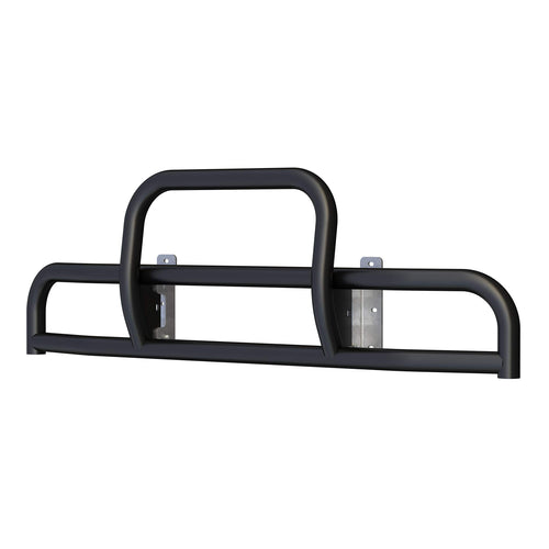 Tuff Guard II Retrac Black Stainless Steel Semi Truck Bumper Guard, Select Peterbilt 378, 379