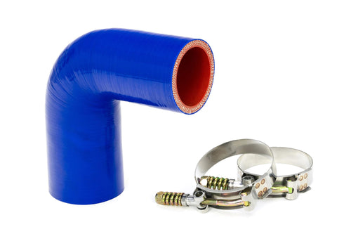 HPS Blue Silicone Transmission Oil Cooler Hose Kit for Volvo Mack Truck MP7 Engine Compatible/Replacement OE Part # 23092712, 57-1713-BLUE