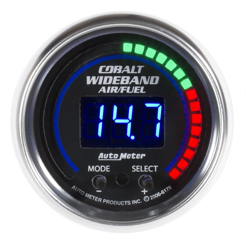 Auto Meter Cobalt 6178 Wideband Air and Fuel Ratio Kit, 2.3125 in.