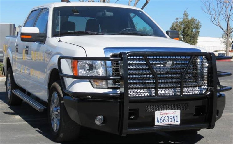 Front Bumper Steelcraft Automotive Fits Ford F-150 Black 60-11360