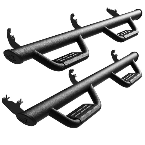 Tyger Auto Running Boards Tyger Access Compatible with 2019-2026 Ford Ranger | Supercrew Cab | TG-AS2F24032 | Textured Black Drop Step Rail