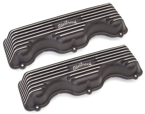 Black Edelbrock Classic Valve Cover 41403