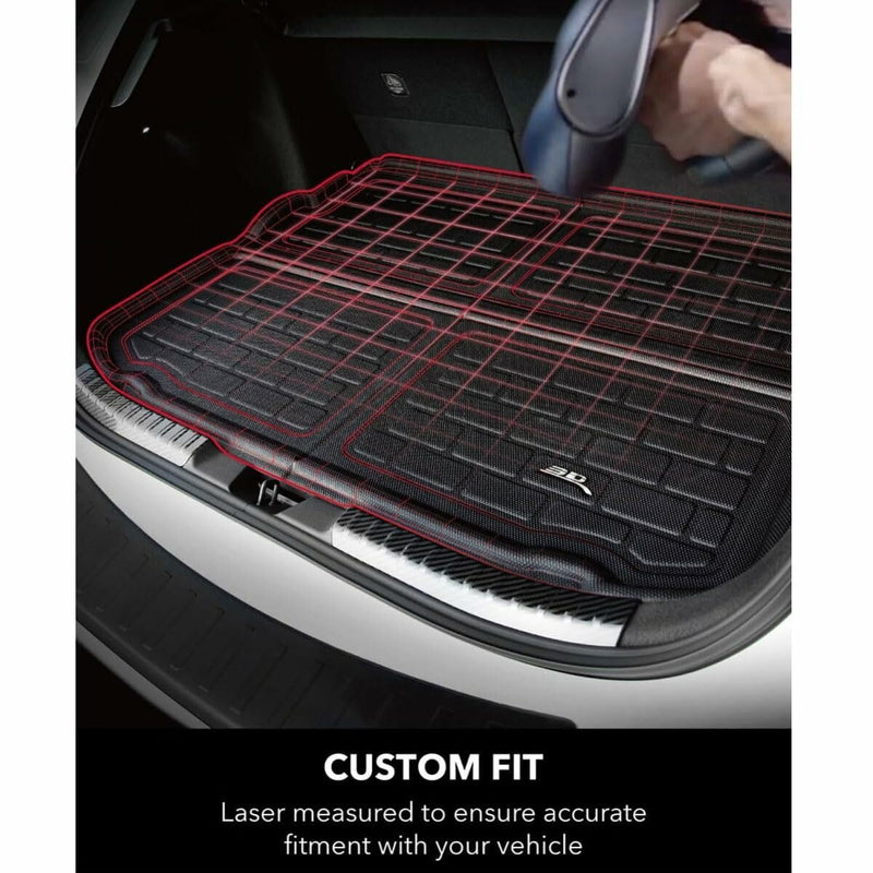 3D MAXpider Kagu Custom Fit Cargo Liner (Black) Compatible with Chevrolet Tahoe / GMC Yukon / Cadillac Escalade 2021-2025